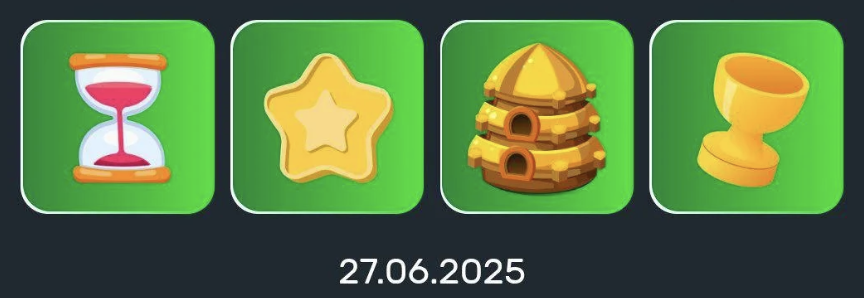 Bee Harvest Daily Combo 27 June 2025